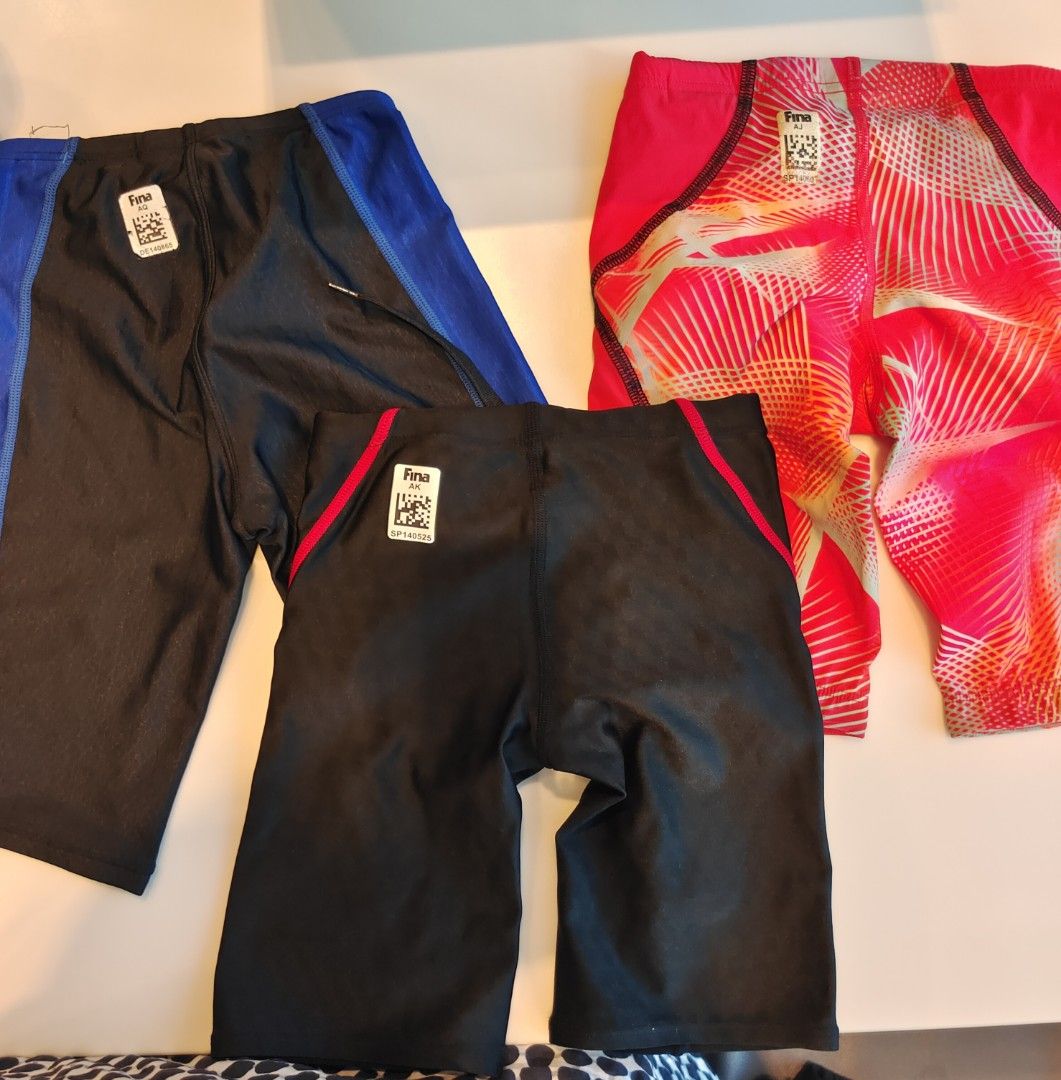 Arena, Speedo competitive Fina approved swim trunks junior sizes ...