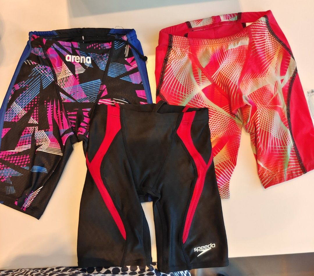 Arena, Speedo competitive Fina approved swim trunks junior sizes ...