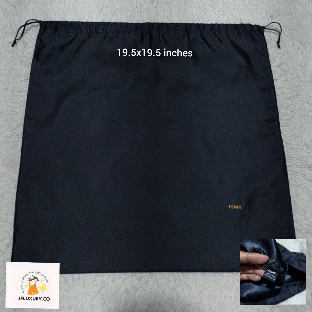 Authentic fendi dust discount bag