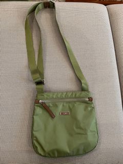 Authentic Tumi Green Cross-body Bag