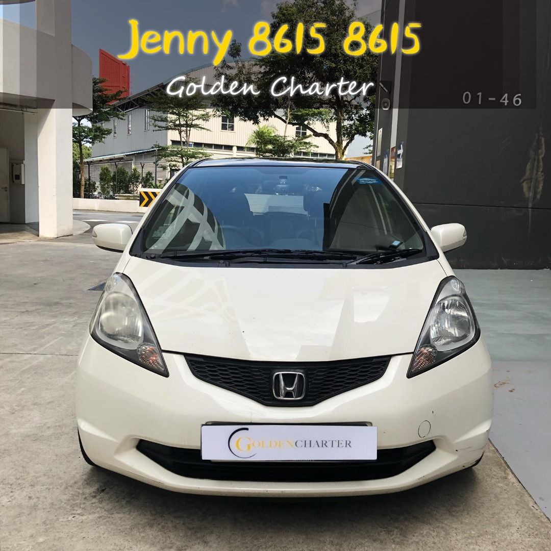 *AVAIL*Honda Fit with sunroof grab gojek PHV ready long term car rental