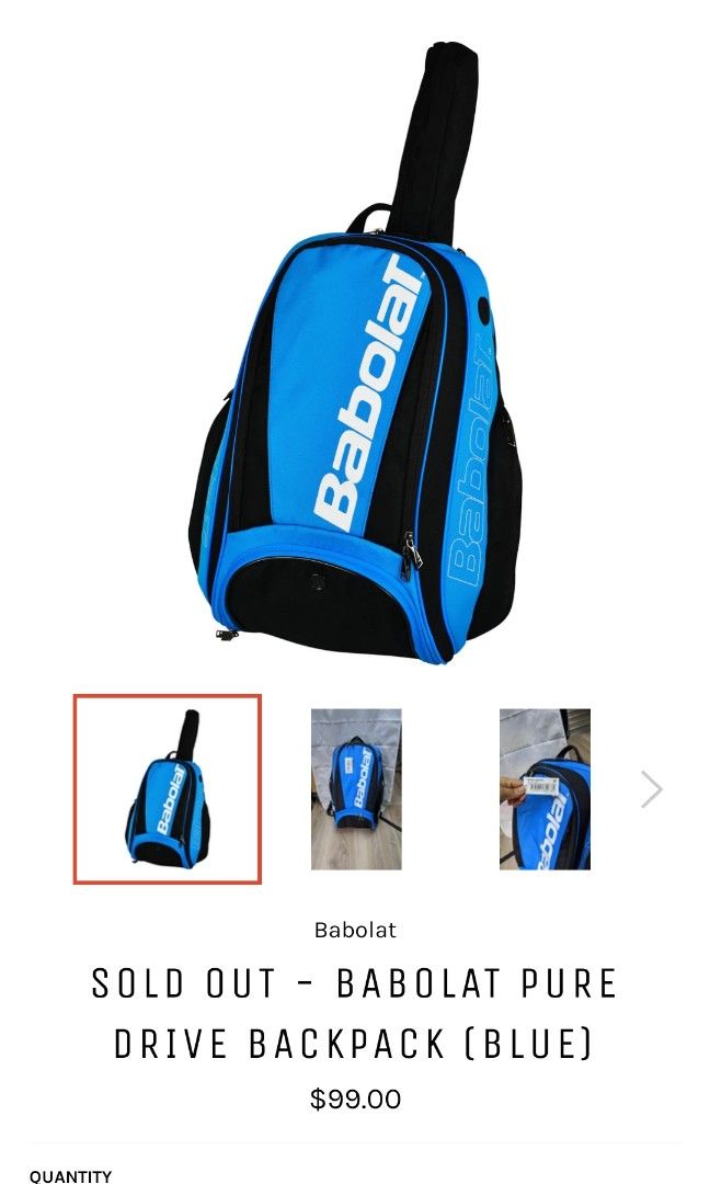 Babolat pure drive backpack 2018 discount