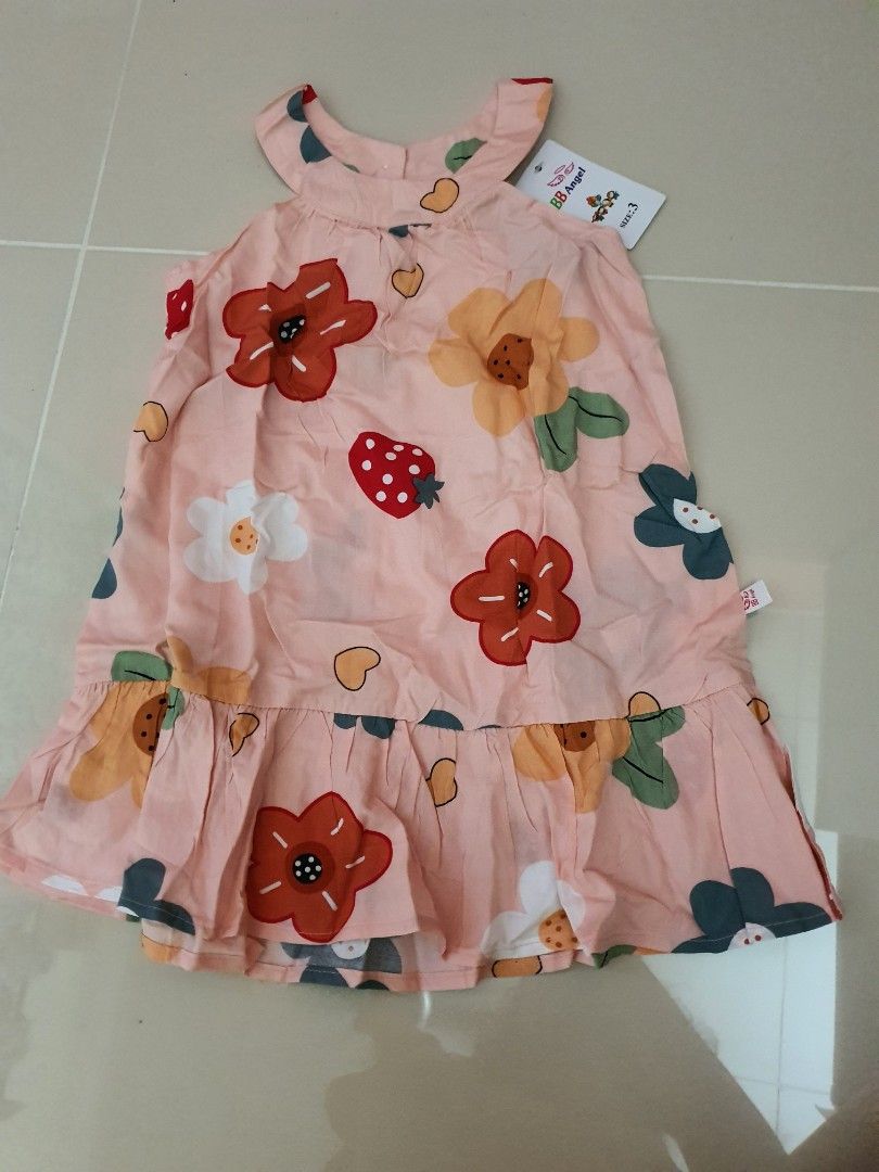 Baby girl halter neck dress Babies Kids Babies Kids Fashion