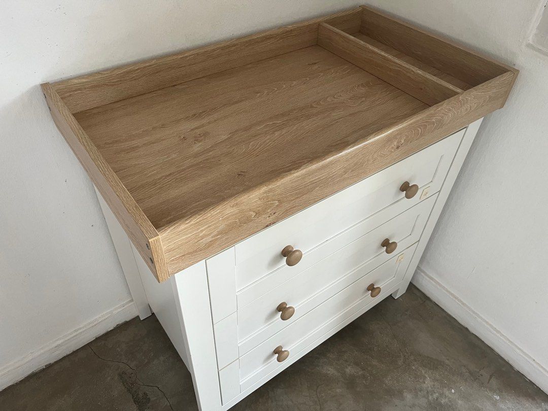 Baby white chest drawers for sale