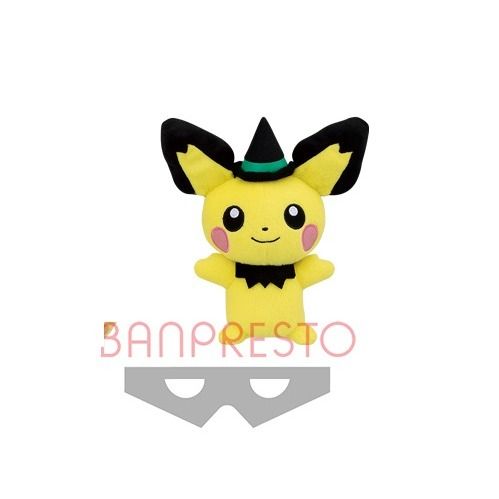 Banpresto 39677D Pokemon Mascot Plush ~ Halloween Ver ~ (D: Pichu), Hobbies  & Toys, Toys & Games on Carousell