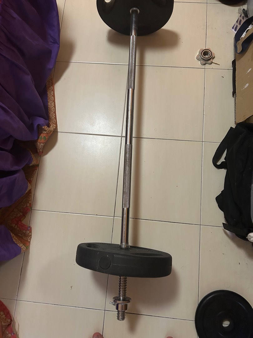 Barbell Full Set 15 Kilo Untuk Dijual Sports Equipment Exercise barbell-full-set-15-kilo-untuk-dijual-sports-equipment-exercise