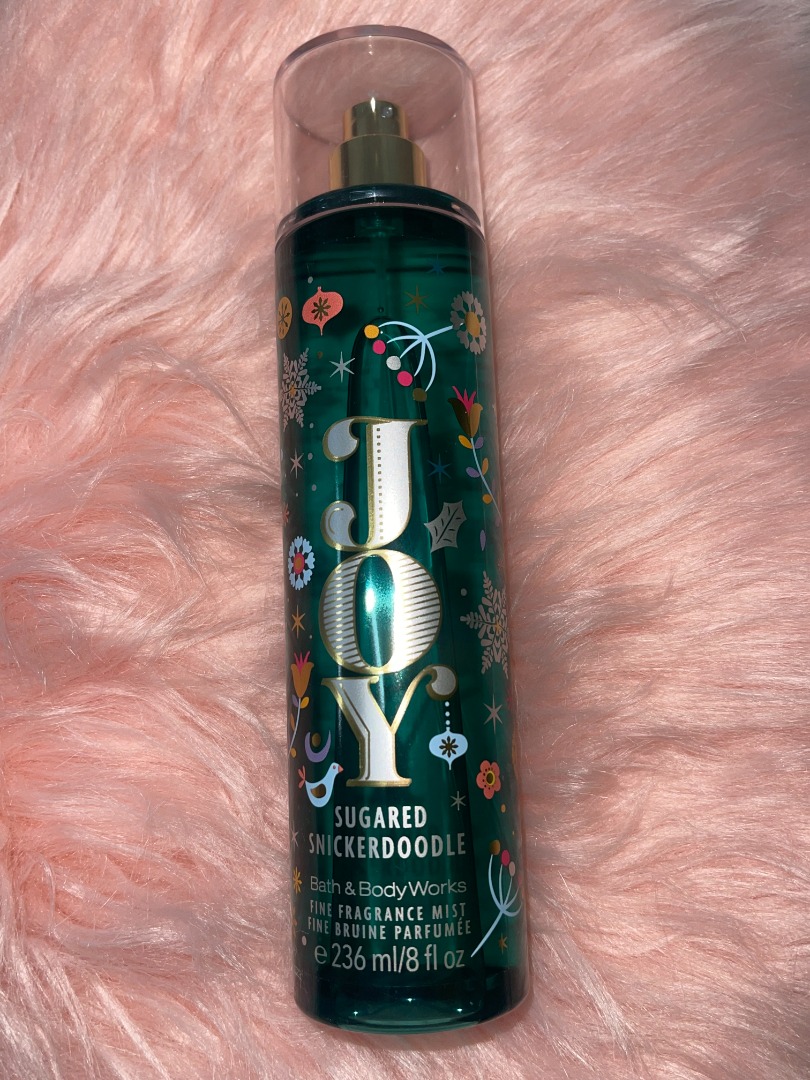 Bath & Body Works Joy Sugared Snickerdoodle Body Mist, Beauty
