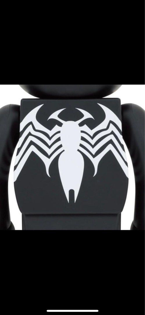 BE@RBRICK SPIDER-MAN BLACK COSTUME 1000％, 興趣及遊戲, 玩具& 遊戲