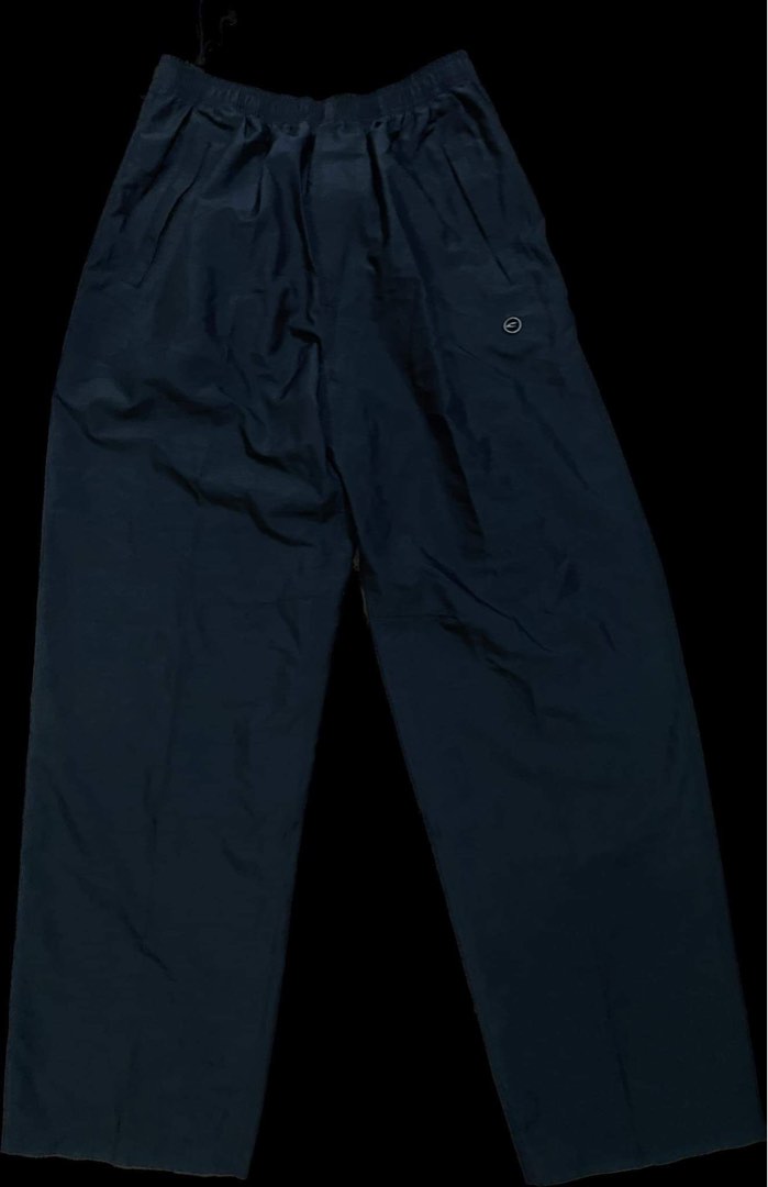 Blue Gym Parachute Pants on Carousell