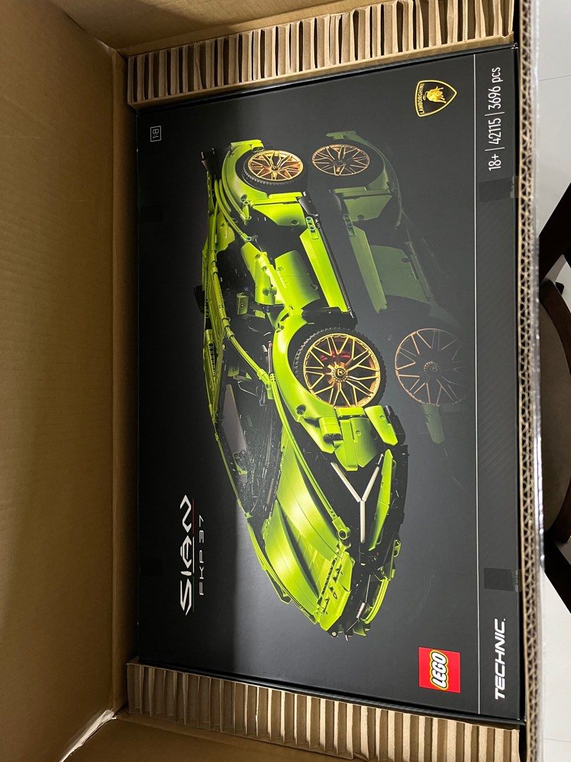 Lego lamborghini deals sian unboxing