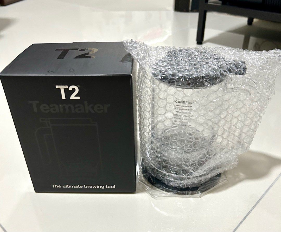 BNIB T2 TeaMaker 500ml free tea set, Furniture & Home Living