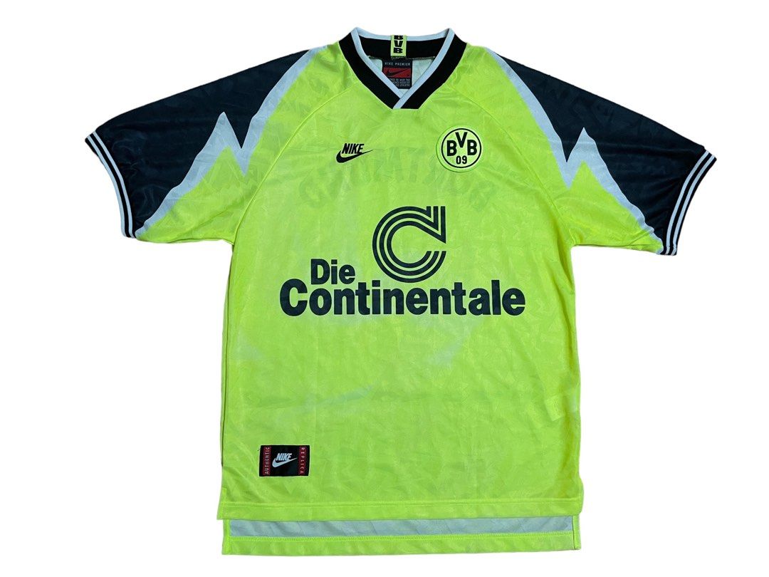 BORUSSIA DORTMUND 1995 1996 JERSEY HOME Men s Fashion