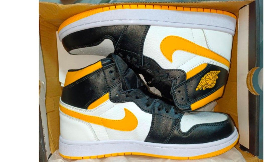 Brand new Air Jordan 1 Mid Laser Orange Black Women s Fashion