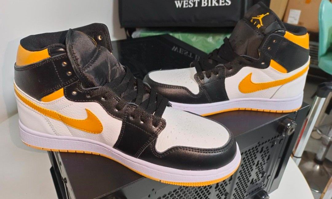 Brand new Air Jordan 1 Mid Laser Orange Black Women s Fashion