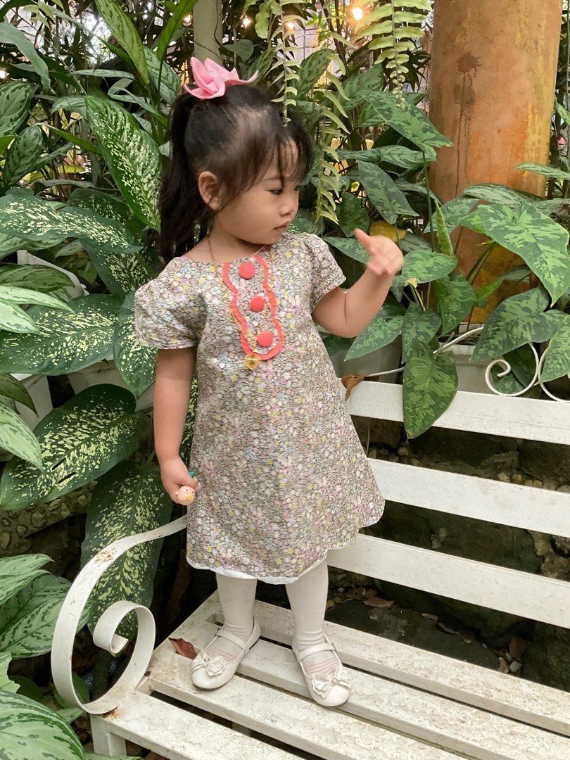 Branded dress for baby girl top
