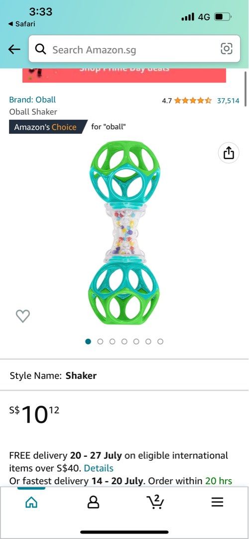 Oball shaker on sale