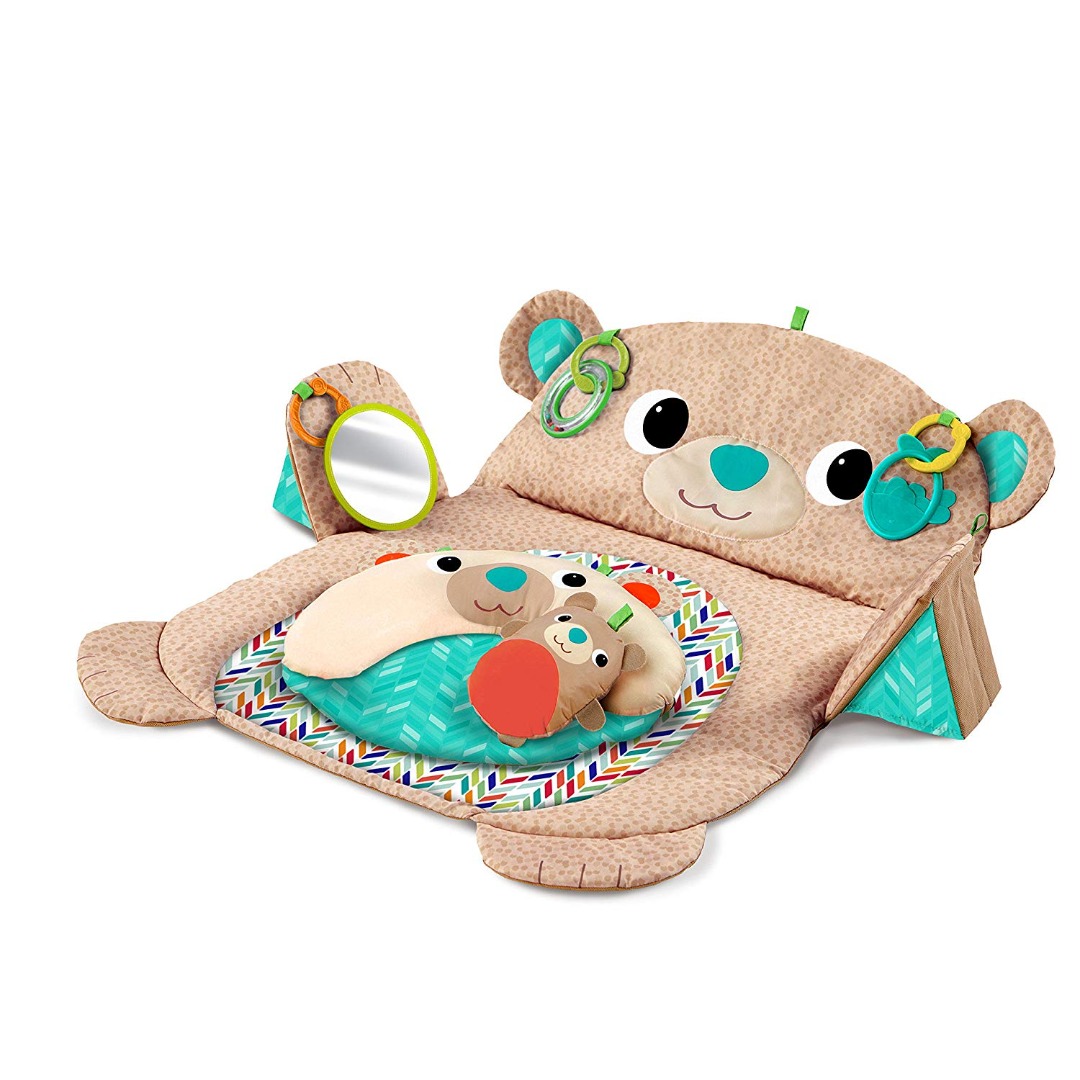 Bright Starts Tummy Time Prop Play Bear Babies Kids Infant