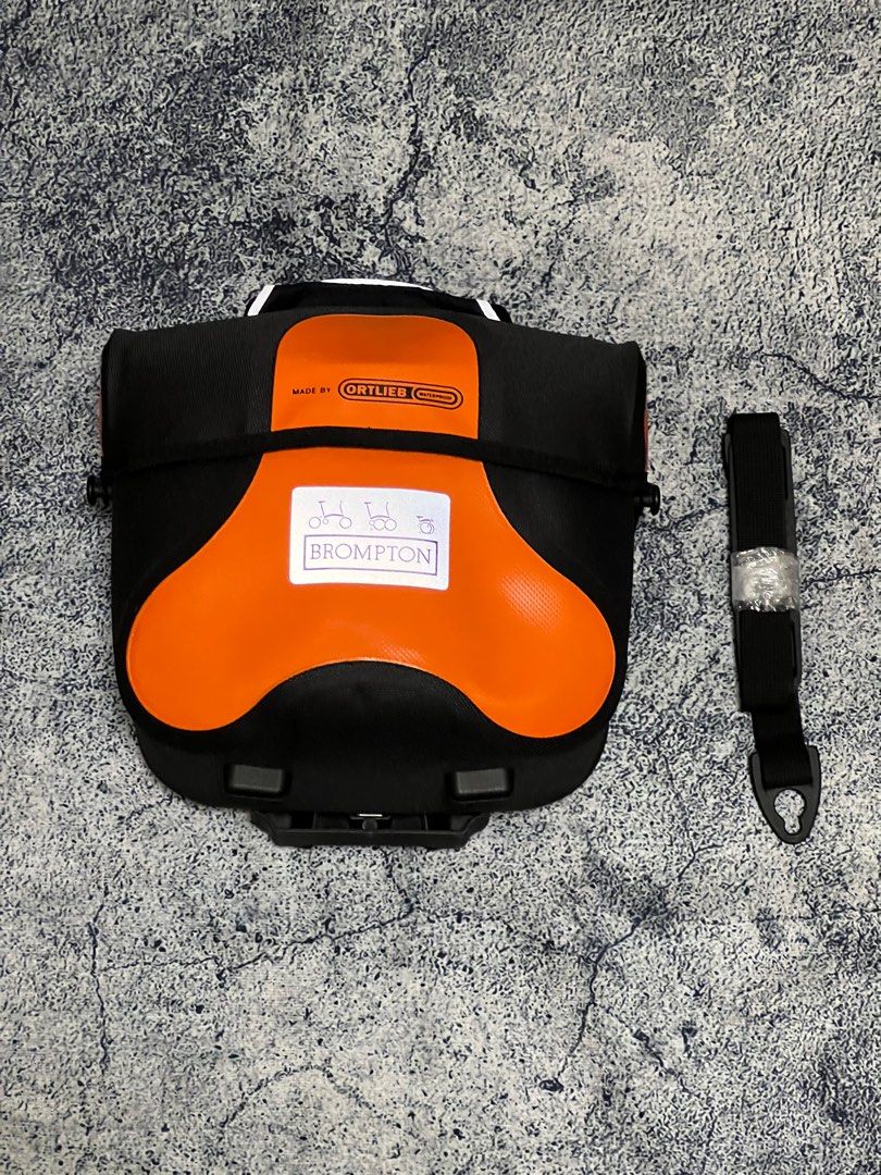 Brompton mini o bag orange, Sports Equipment, Bicycles Parts