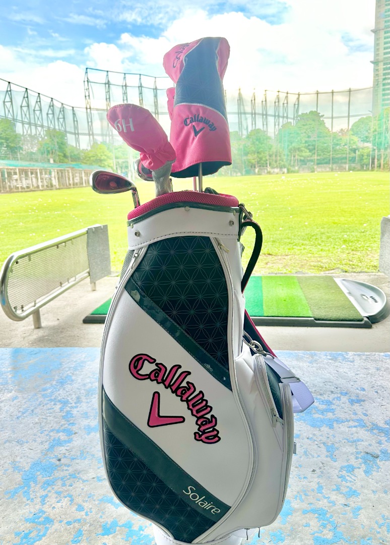 CALLAWAY SOLAIRE LADIES GOLF CLUB SET WITH BAG, Sports Equipment