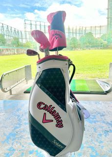 CALLAWAY SOLAIRE LADIES GOLF CLUB SET WITH BAG