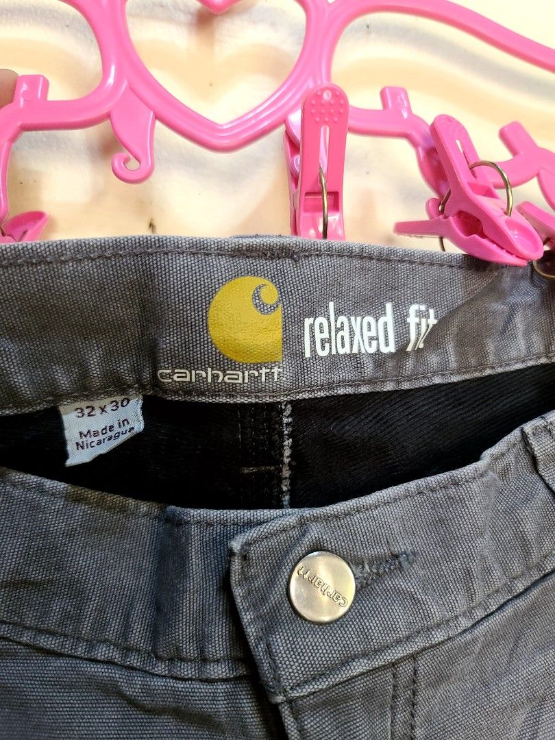 CARHARTT PANTS FOR MEN SIZE 32, Men's Fashion, Bottoms, Jeans on Carousell