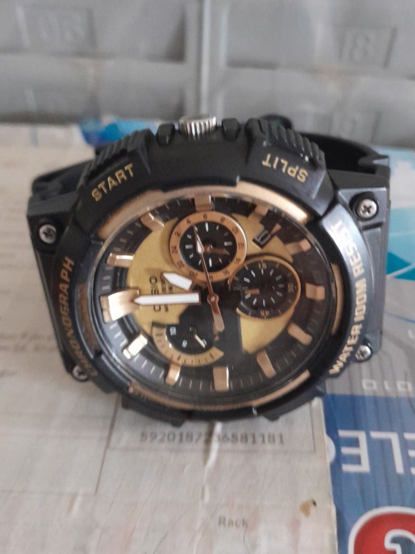 Casio water resist 100m top chronograph