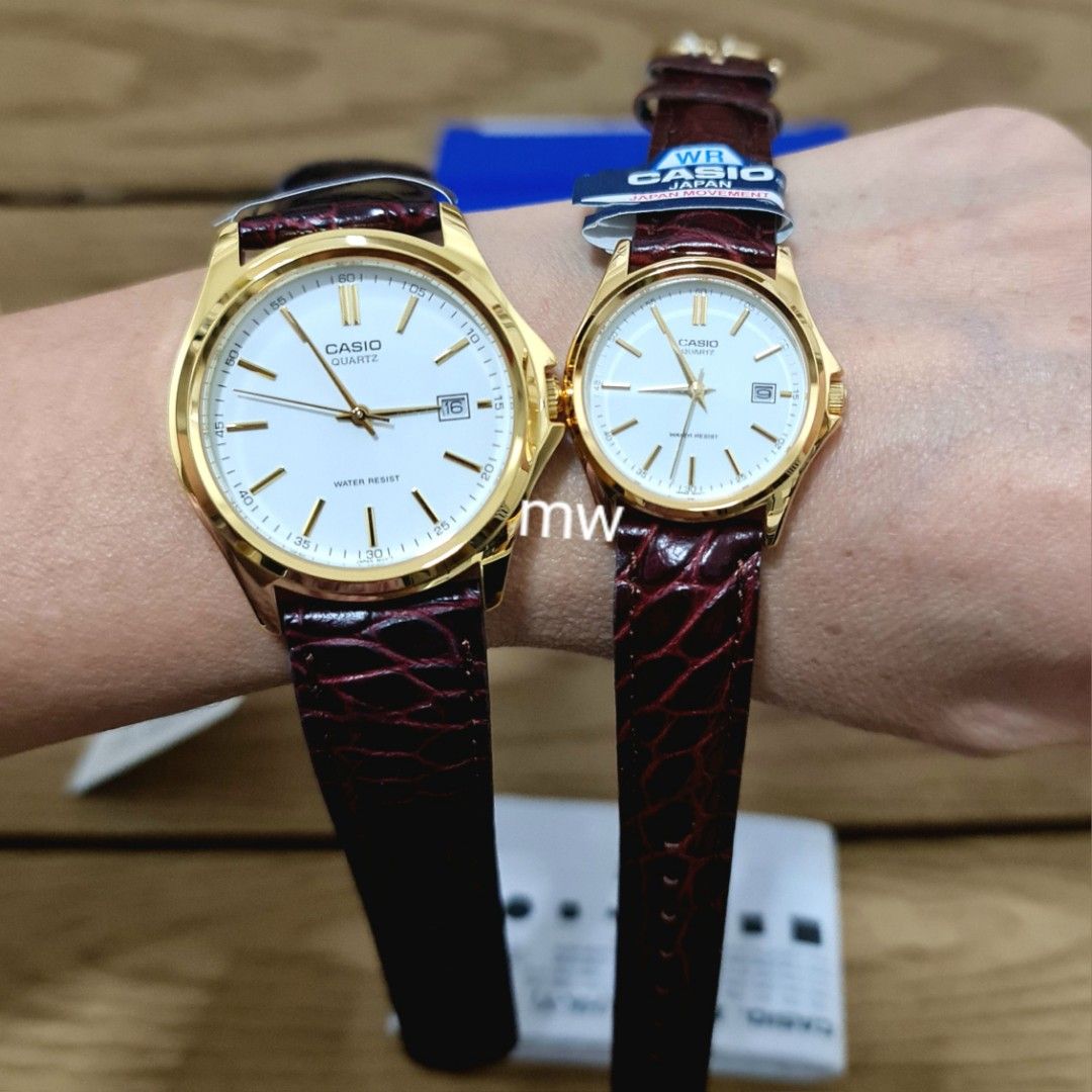 Casio vintage sale couple watch