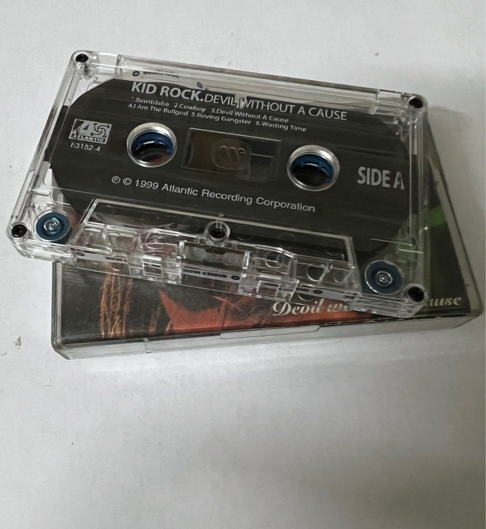 Cassette Kid Rock devil without a cause kaset rock english melayu
