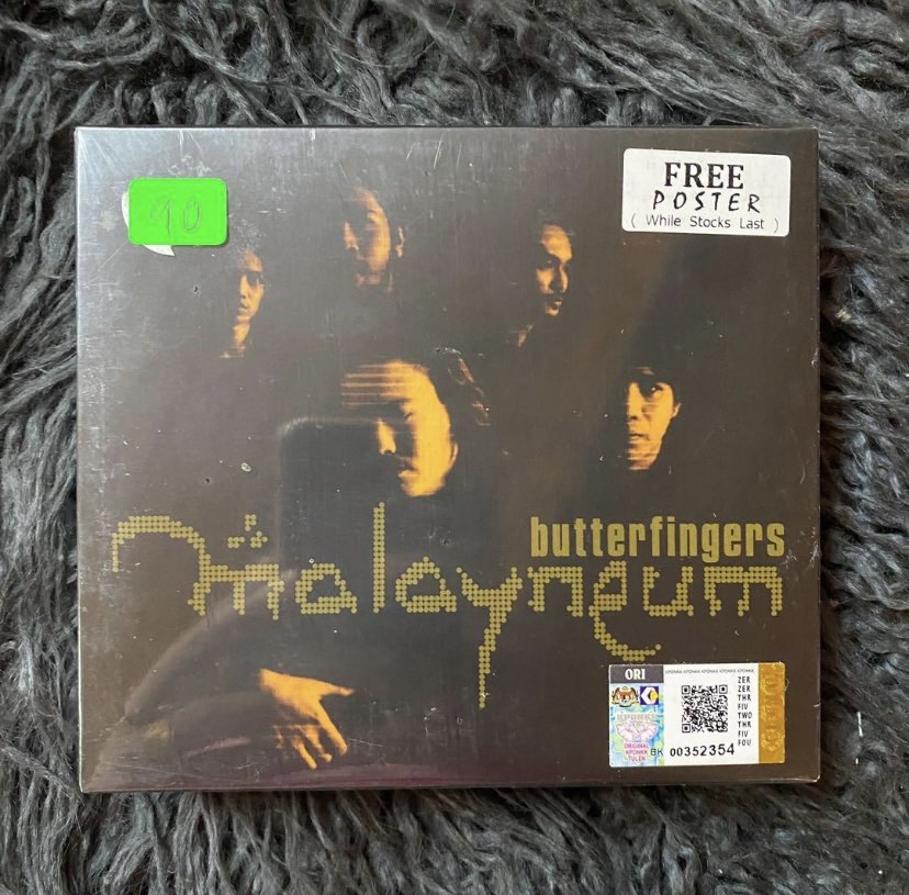 CD BUTTERFINGERS Malayneum (Boxset), Hobbies & Toys, Music & Media, CDs & DVDs on Carousell