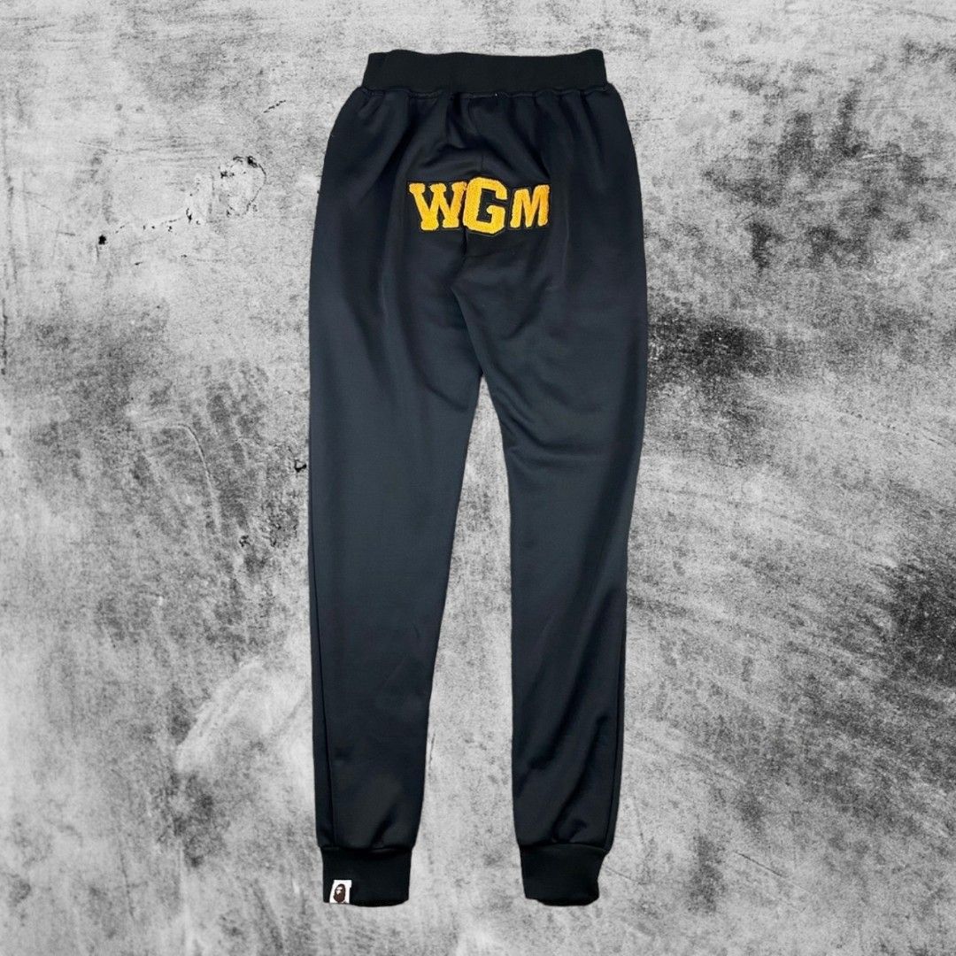 Celana Jogger Bape Shark WGM A Bathing Ape Hitam