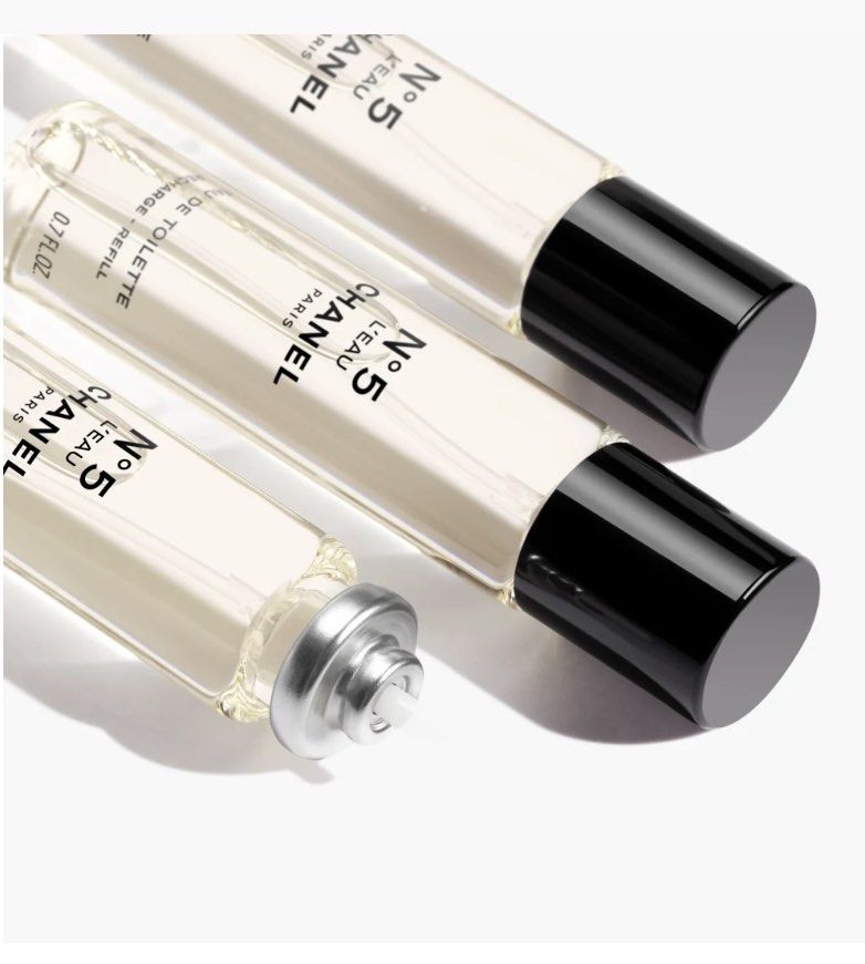 CHANEL NO 5 Eau De Parfum Purse Spray with 2x20ml Refills 100% Genuine  £35.00 - PicClick UK