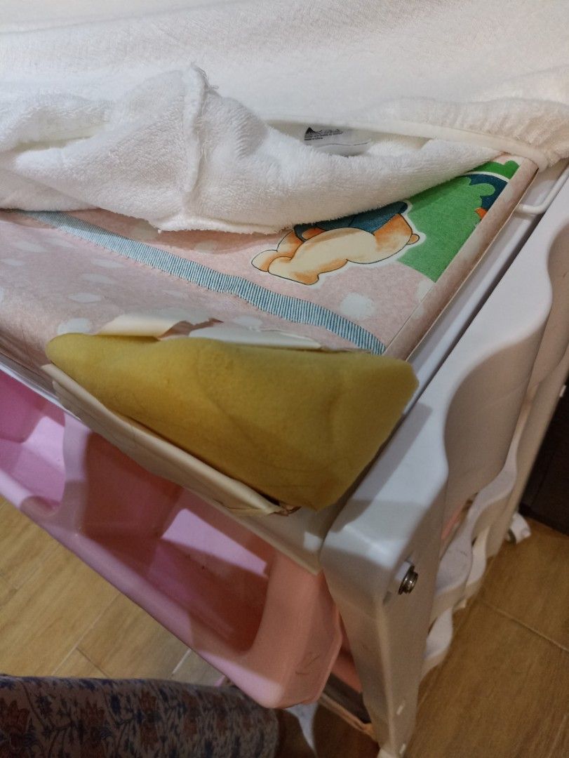 Changing Station with Bath Tub and Wheels on Carousell