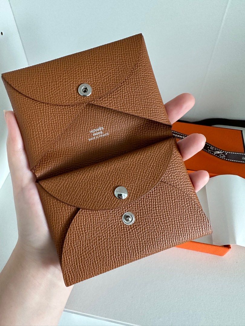 Got this cute calvi duo!! Unfortunately not a verso but here's what fi, hermes card holder