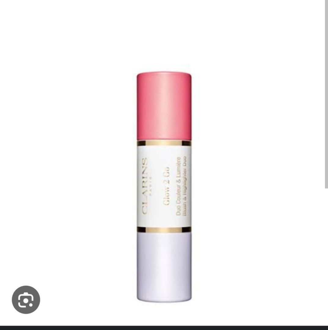 Clarins blush & highlighter (Category: Makeup) located in Quezon City. Submitted by b1kbok (Listing ID 1242641970, Image 1). Description: Clarins Glow 2 Go Blush & Highlighter Duo is a blush and highlighter duo to enhance the contours of the face. Shade: Glowy Pink. Creamy and blendable, Clarins Glow 2 Go Blush & Highlighter Duo combines two shades for an irreverent and holographic look..