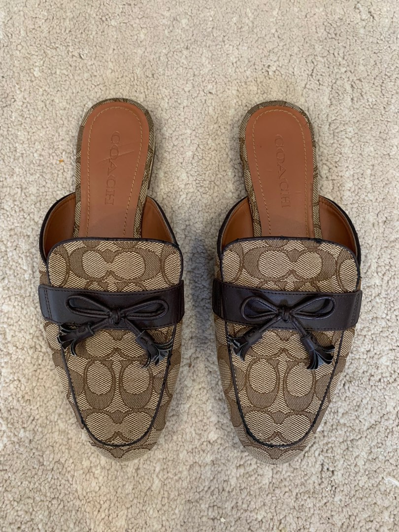Coach stassi slide best sale