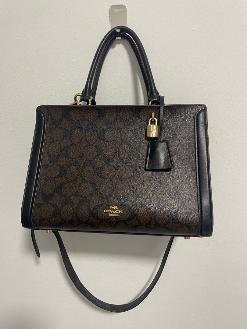 Coach zoe carryall in signature canvas Luxury Bags Wallets on