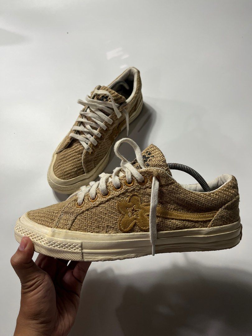 Golf le fleur converse cream discount