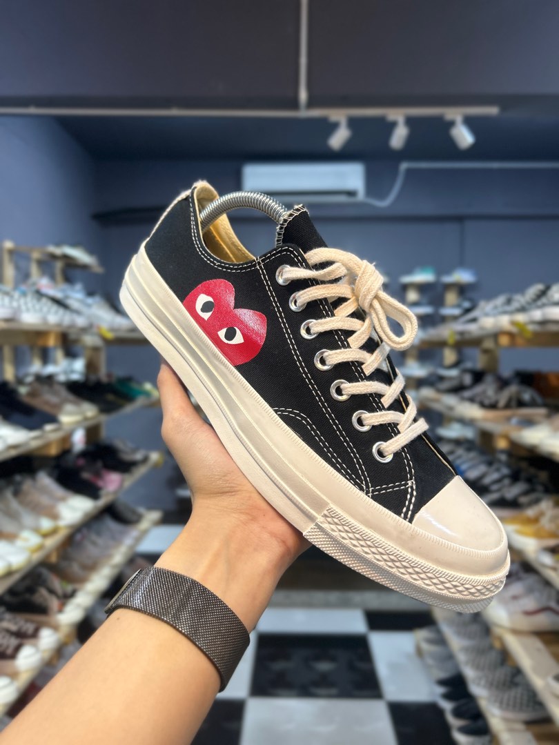 Converse cdg low cut sale