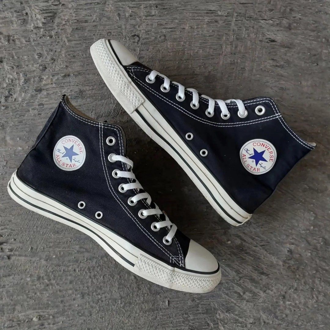 Converse CT Hi Black White Japan Market size 42.5
