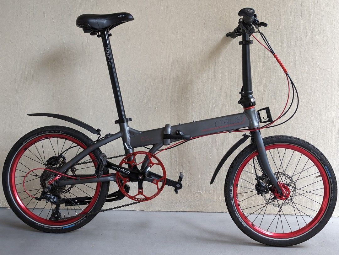 CRIUS MASTER D 20 upgraded Foldie Sports Equipment Bicycles Parts Bicycles on Carousell