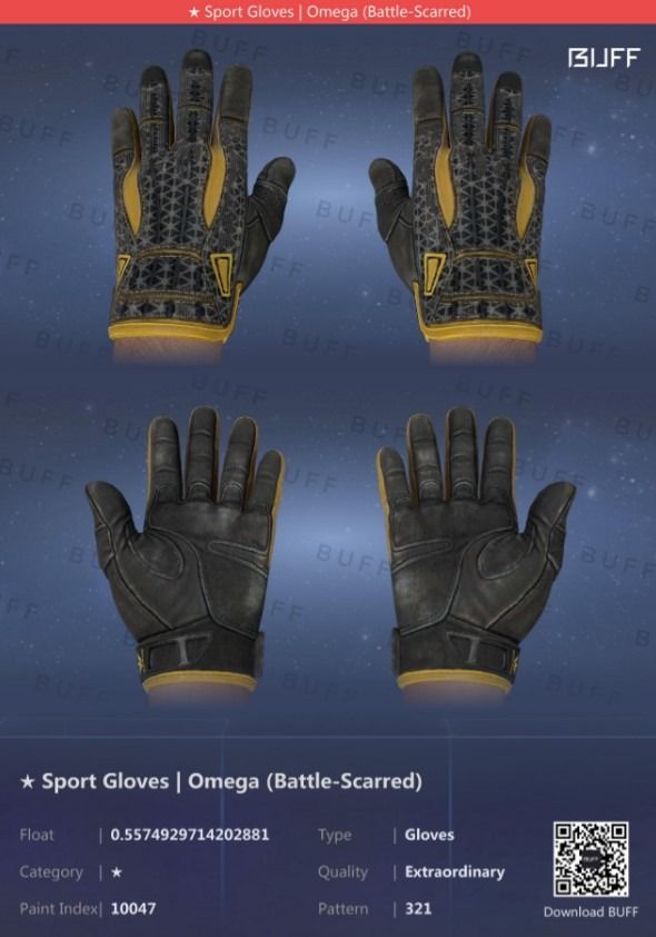 CSGO Talon Tiger Tooth and Sports Glove Omega combo, Video Gaming
