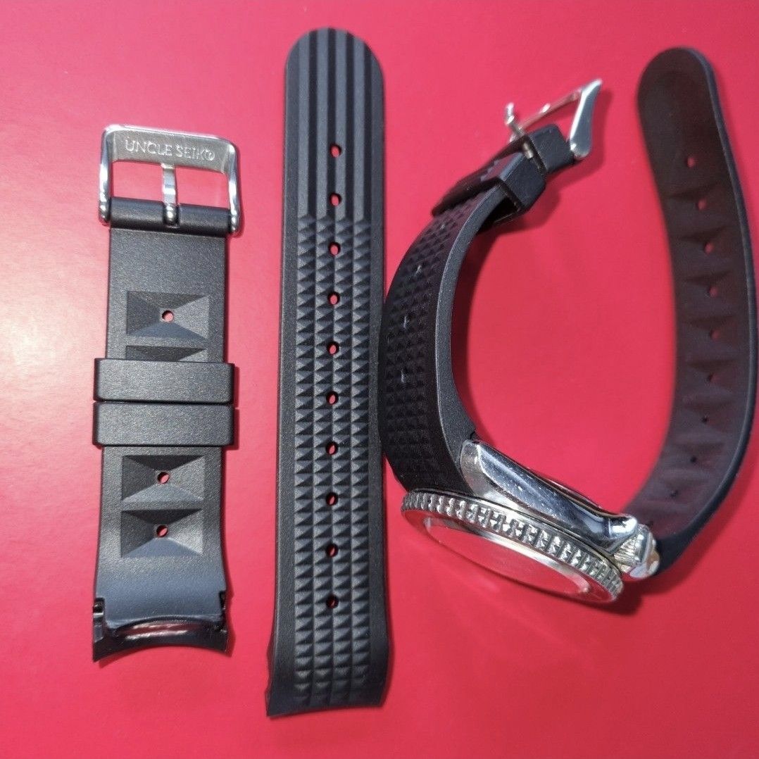 Uncle seiko waffle strap discount