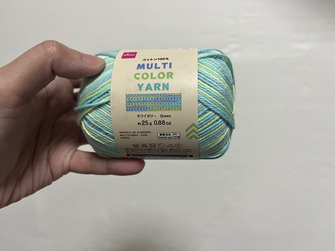Daiso Cotton Yarn, Hobbies & Toys, Stationery & Craft, Craft Supplies