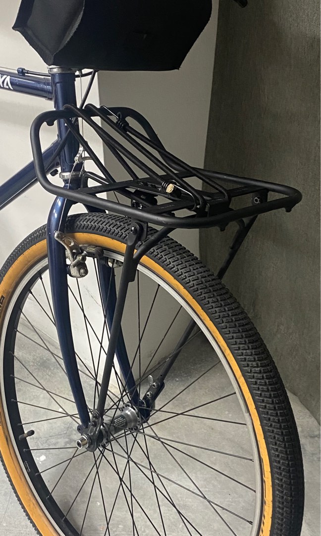 Decathlon front top bike rack