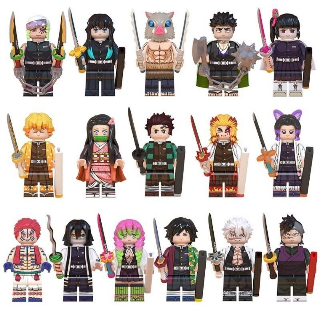 Demon Slayer LEGo Minifigures Hobbies Toys Toys Games On Carousell Demon Slayer LEGo Minifigures Hobbies Toys Toys Games On Carousell
