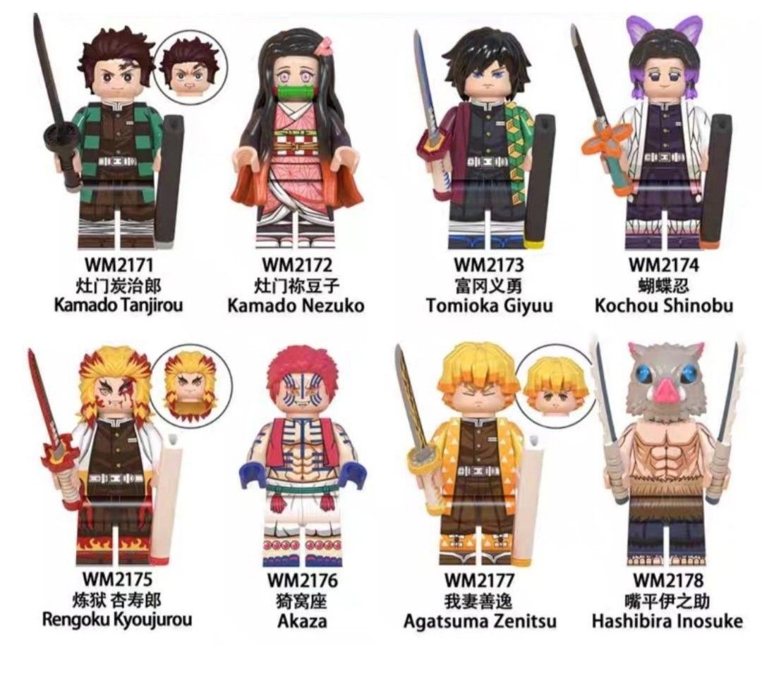 NARUTO VIBRATION STARS -GAARA-Ⅱ 10体セット Demon Slayer Minifigures, Hobbies & Toys, Toys & Games on Carousell