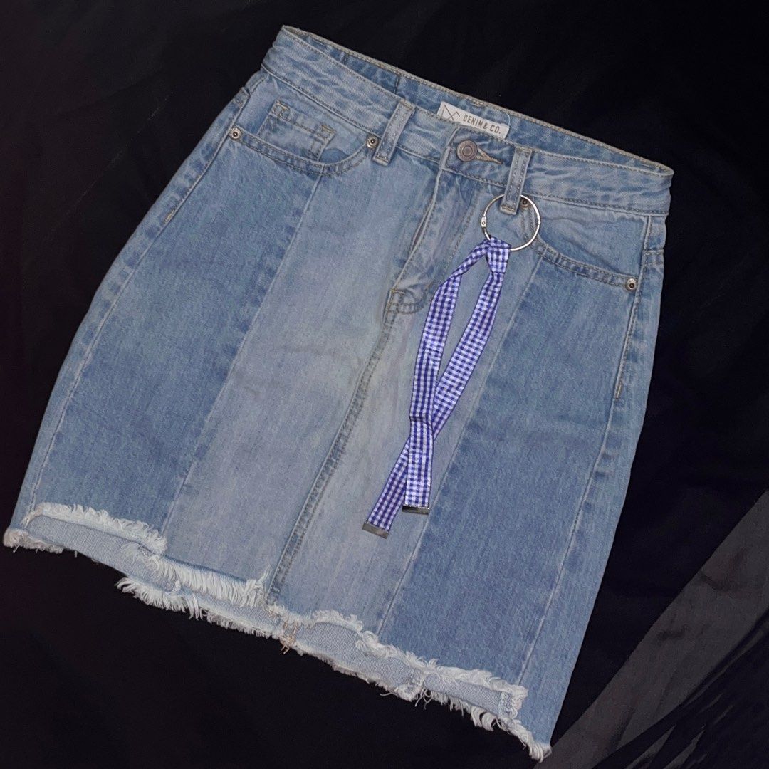 Denim & top co skirts