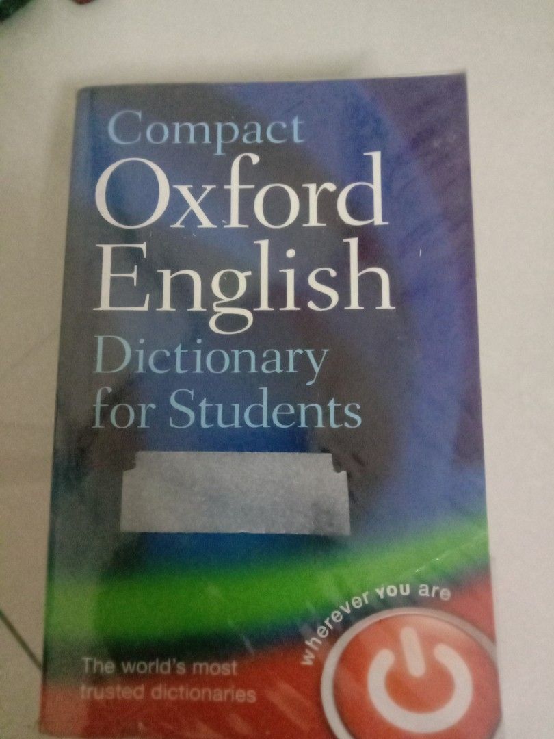 Paperback Oxford English Dictionary