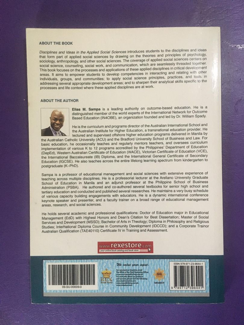 Disciplines and Ideas in the Applied Social Sciences (Second Edition ...
