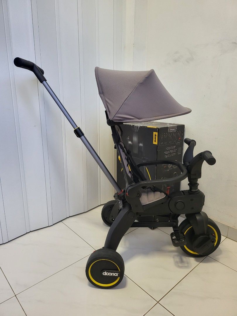 Doona Liki Trike S1 grey stroller, Babies & Kids, Going Out, Strollers
